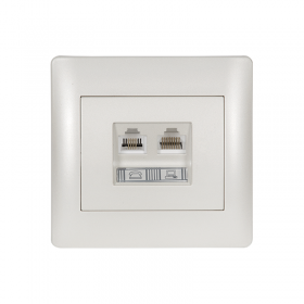 Πρίζα τηλεφώνου με 2 εισόδους - TL-3617