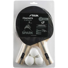 Stiga Spark 2 Σετ Ρακέτες Ping Pong για Αρχάριους ΠαίκτεςΚωδικός: 1210-5618-01 