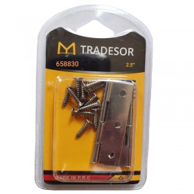 Μεντεσές πόρτας με βίδες - 2.5mm Μεντεσές πόρτας με βίδες - 2.5mm