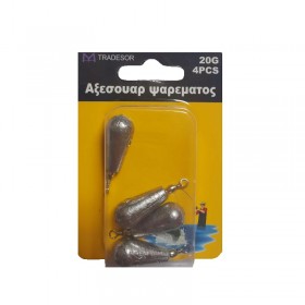 Βαρίδια αλιείας με στριφτάρι - 10gr - 30147