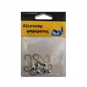 Μολυβοκεφαλές με αγκίστρι - 2gr - 6pcs - 30183 Μολυβοκεφαλές με αγκίστρι - 2gr - 6pcs - 30183