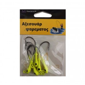 Μολυβοκεφαλές με αγκίστρι - 3.5gr - 5pcs - 30187 Μολυβοκεφαλές με αγκίστρι - 3.5gr - 5pcs - 30187