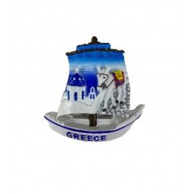 Σετ 12Χ - Πολυεστερικό μαγνητάκι - Resin Magnet - 678028