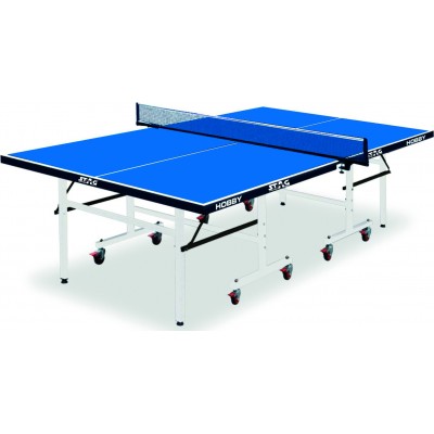 Stag Hobby Πτυσσόμενo Τραπέζι Ping Pong Εσωτερικού Χώρου ΜπλεΚωδικός: 42852 