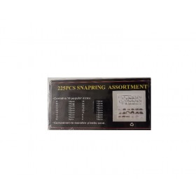 Snaps φλάντζας αυτοκινήτου - 225 pcs - 678924S Snaps φλάντζας αυτοκινήτου - 225 pcs - 678924S