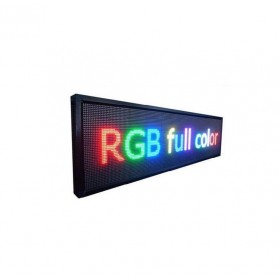 Πινακίδα LED – Μονής όψης – RGB – 167cm×23cm - IP67 Πινακίδα LED – Μονής όψης – RGB – 167cm×23cm - IP67