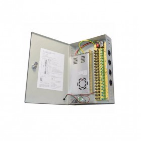 Τροφοδοτικό καταγραφικού- 18 κανάλια - CCTV - 12V 120W 20A - 321032