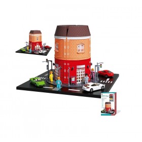 Πίστα πόλη με αυτοκινητάκια και φιγούρες - 204402