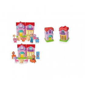 Κουκλόσπιτο με φιγούρες - 878551