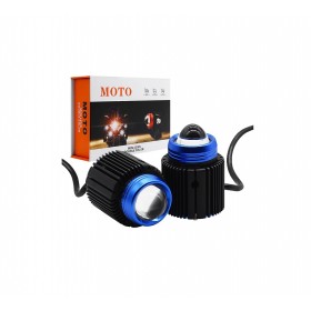 Προβολάκια μηχανής - Mini Lens Moto Double - 12W 12000lm - 450686