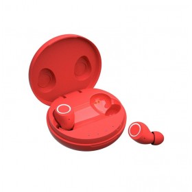 Ασύρματα ακουστικά με θήκη φόρτισης - M6 Mini - TWS - Red Ασύρματα ακουστικά με θήκη φόρτισης - M6 Mini - TWS - Red