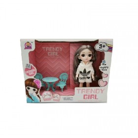 Παιδική κούκλα με αξεσουάρ - Y07B-2D - 336654