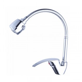 Μπαταρία νεροχύτη κουζίνας με σπιράλ - 807889 - Idamix Μπαταρία νεροχύτη κουζίνας με σπιράλ - 807889 - Idamix