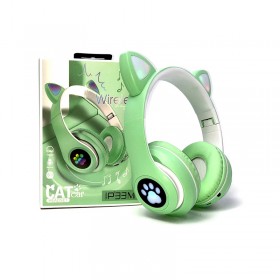 Ασύρματα ακουστικά - Cat Headphones - P33M - 700335 - Green Ασύρματα ακουστικά - Cat Headphones - P33M - 700335 - Green