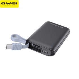 Powerbank 3000mAh - AWEI - P1K - 065481 Powerbank 3000mAh - AWEI - P1K - 065481
