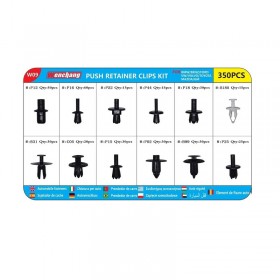 Συνδετήρες αυτοκινήτου - 350pcs - 043769 Συνδετήρες αυτοκινήτου - 350pcs - 043769