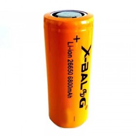Επαναφορτιζόμενη μπαταρία - 6800mAh - 3.7V - 26650 - B26650