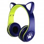 Ασύρματα ακουστικά - Cat Headphones - YW018 - 623643 - Blue