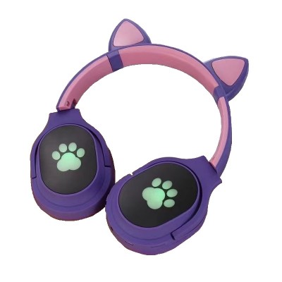 Ασύρματα ακουστικά - Cat Headphones - VZV-380M - 703800 - Purple