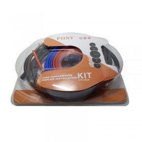 Σετ εγκατάστασης ενισχυτή αυτοκινήτου - CTC-63A - 001863