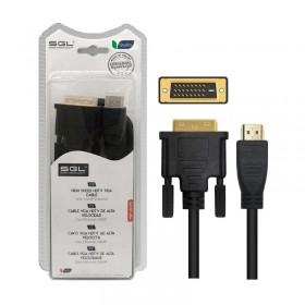 Καλώδιο HDMI-VGA male - 1.5m - 1595 - 200398
