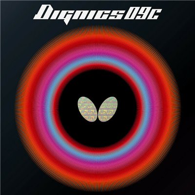 Λάστιχο Πινγκ-Πονγκ Butterfly Dignics 09C Black 2.1