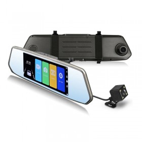 Καθρέπτης με οθόνη 7"" & κάμερα οπισθοπορείας - XH710 - 676710