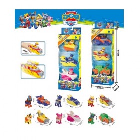 Σετ σκυλάκια με οχήματα - TX3 - 973018