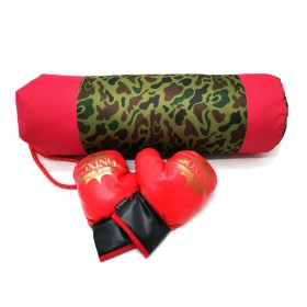 Παιδικός σάκος του μποξ με γάντια - 1698-5 - 841388