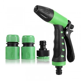 Πιστόλι με σετ κεφαλών για λάστιχο κήπου – 4pcs – 220059