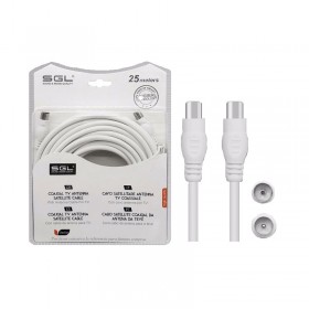 Καλώδιο κεραίας TV Coax male-Coax female – 25m - 196750
