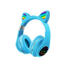 Ασύρματα ακουστικά - Cat Headphones - M2 - 881611 - Blue