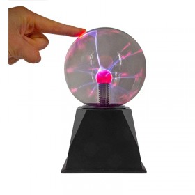 "Μαγική σφαίρα πλάσματος - Magic Plasma Light Ball - 4"""" - 072716" Μαγική σφαίρα πλάσματος - Magic Plasma Light Ball - 4"" - 072716