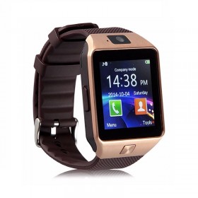 Smartwatch - DZ09 - GSM/SD - Gold - 556318