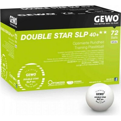 Gewo SLP 40+ 8137 Μπαλάκια Ping Pong 2-Star 72τμχ