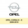 ΣΚΑΦΑΚΙΑ ΠΑΤΑΚΙΑ ΕΙΔΙΚΑ ΣΕΤ ΜΑΥΡΑ O.CORSA D-E 06-19