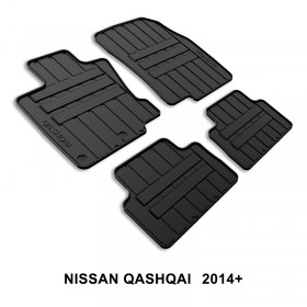 ΣΚΑΦΑΚΙΑ ΠΑΤΑΚΙΑ ΕΙΔΙΚΑ ΣΕΤ ΜΑΥΡΑ N.QASHQAI 14+