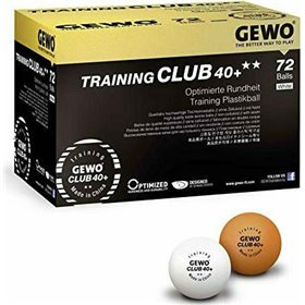 Gewo Ball Training Club 40+ 8650 Μπαλάκια Ping Pong 2-Star 72τμχ