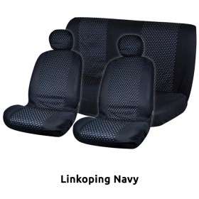 ΚΑΛΥΜΜΑΤΑ ΣΕΤ Α' ΠΟΙΟΤΗΤΑ VELOUR-JACQUARD Linkoping Navy