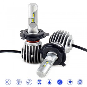 ΣΥΣΤΗΜΑ LED D6 H4 CANBUS & EMC 50W 6000LM ΣΥΣΤΗΜΑ LED D6 H4 CANBUS & EMC 50W 6000LM