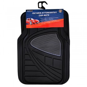 ΠΑΤΑΚΙΑ ΣΕΤ 4 ΤΕΜ PVC ΜΑΥΡΟ/ΓΚΡΙ