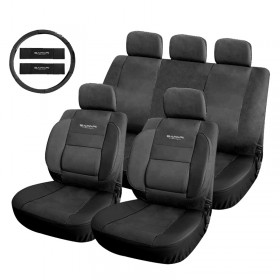 ΚΑΛΥΜΜΑΤΑ ΣΕΤ SAFARI PU ΜΑΥΡΟ