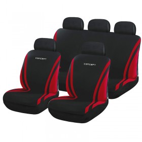 ΚΑΛΥΜΜΑΤΑ ΣΕΤ CONCEPT ΜΑΥΡΟ/ΚΟΚΚΙΝΟ