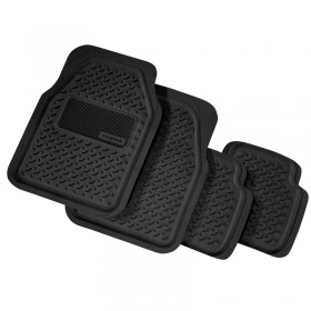 ΠΑΤΑΚIA ΣΕΤ DIAMONT PLATE ΜΑΥΡΟ