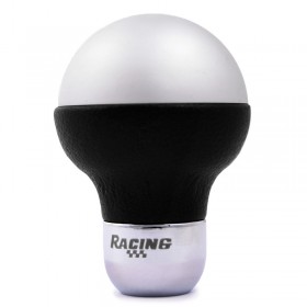 ΠΟΜΟΛΟ RACING ΑΛΟΥΜΙΝΙΟ - PU ΑΣΗΜΙ/ΜΑΥΡΟ