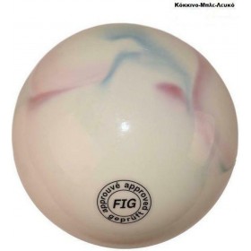 Αθλοπαιδιά 009.8013 Μπάλα Ρυθμικής με Διάμετρο 19cm Πολύχρωμη Blue/Yellow/White/Pink