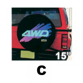 ΡΕΖΕΡΒΑΣ ΚΑΛΥΜΜΑΤΑ JEEP 15"- 16" 15"-C-4WD ΜΠΛΕ