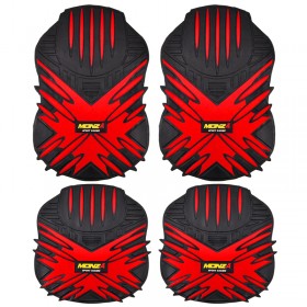 ΠΑΤΑΚΙΑ ΣΕΤ MΟΝΖΑ ΜΑΥΡΟ/ΚΟΚΚΙΝΟ