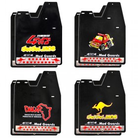 ΛΑΣΠΩΤΗΡΕΣ SUV  48x36cm DAKAR ΚΟΚΚΙΝΟ