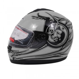 ΚΡΑΝΟΣ FULL FACE V190 MEDIUM ΓΚΡΙ ΚΡΑΝΟΣ FULL FACE V190 MEDIUM ΓΚΡΙ